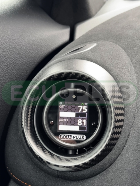 Alpine A110, A110S, A110GT, A110R 52 mm Display OBD - Tyre Temperature, Tire Pressure, Lambda, Boost etc. Plug&Play